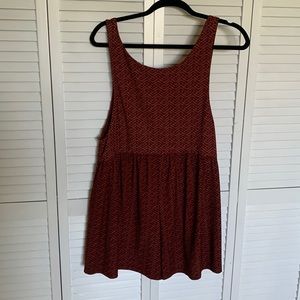 Medium low back romper